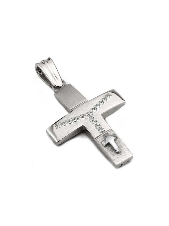 Goldsmith Women's Gold Cross 14K Double Sided