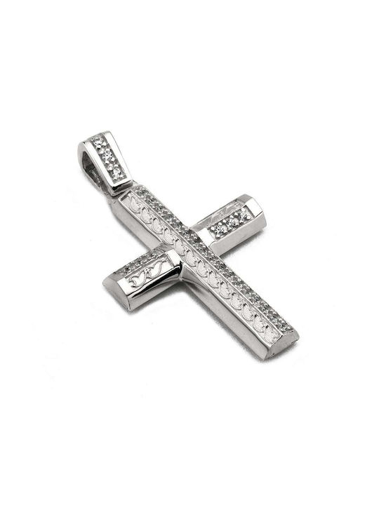 Goldsmith Women's Gold Cross 14K Double Sided