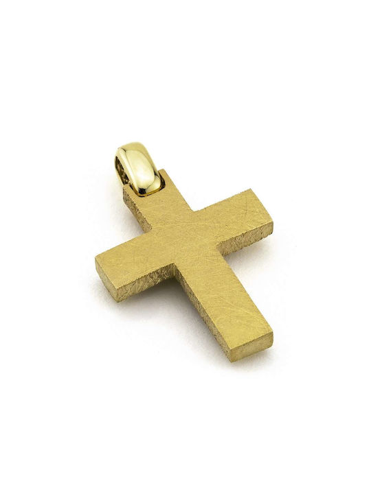 Goldsmith Women's Gold Cross 14K Double Sided