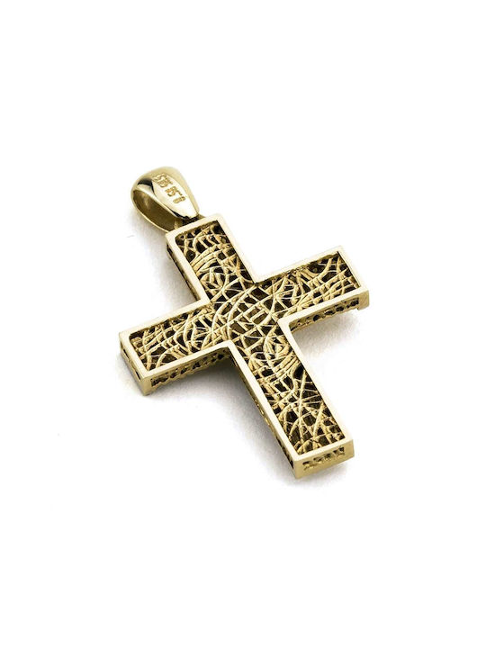 Goldsmith Men's Gold Cross 14K with the Crucified