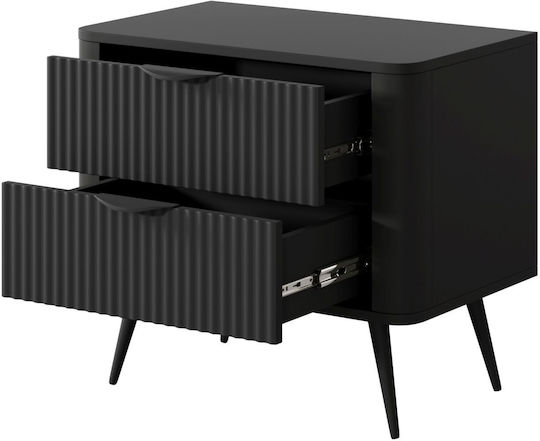 Комод Lante Дървен Въглени 63x38x55см