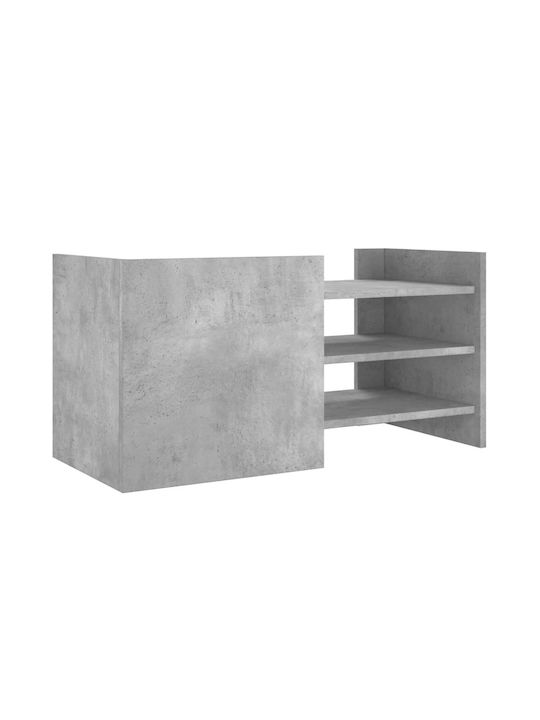 Έπιπλο Τηλεόρασης Γκρι Μ80xΠ35xΥ40cm