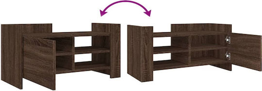 Brown TV Stand L80xD35xH40cm