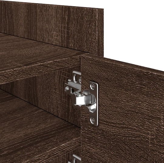 Brown TV Stand L80xD35xH40cm