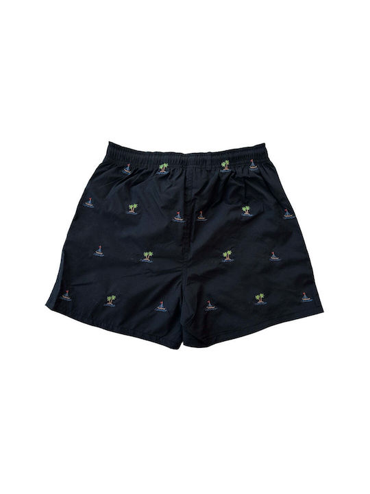 Warren Webber Men's Swimwear Shorts Black