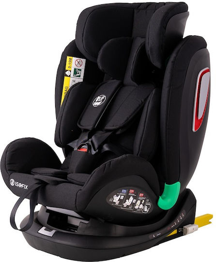Buf Boof Platinum Deluxe Autositz i-Size mit Isofix Black Jeans 0-36 kg