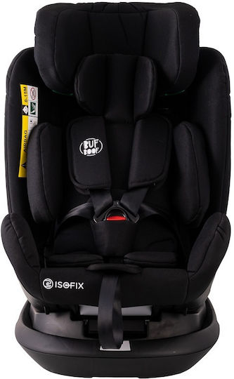 Buf Boof Platinum Deluxe Autositz i-Size mit Isofix Black Jeans 0-36 kg