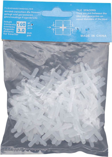 Uncle George Cross Tile Spacer 3mm 100pcs