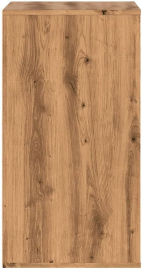 Wooden Chest of Drawers with 4 Drawers Coffee 60x41x76cm