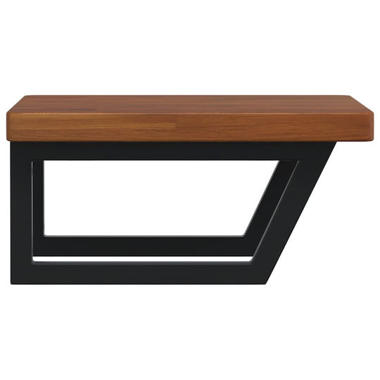 vidaXL Πάγκος χωρίς Νιπτήρα Μ50xΒ50xΥ4cm Καφέ