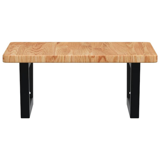 vidaXL Πάγκος χωρίς Νιπτήρα Μ50xΒ50xΥ2.5cm Καφέ