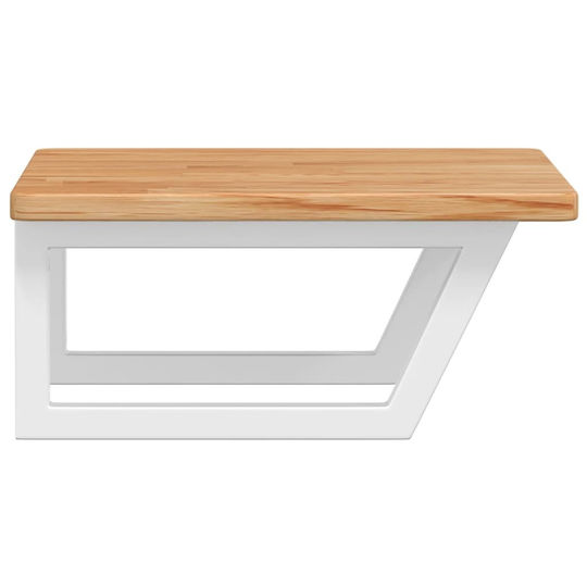 vidaXL Πάγκος χωρίς Νιπτήρα Μ50xΒ50xΥ2.5cm Καφέ