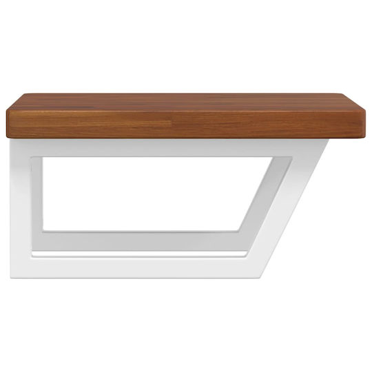 vidaXL Πάγκος χωρίς Νιπτήρα Μ50xΒ50xΥ4cm Καφέ