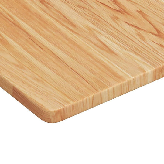 vidaXL Πάγκος χωρίς Νιπτήρα Μ50xΒ50xΥ2.5cm Καφέ