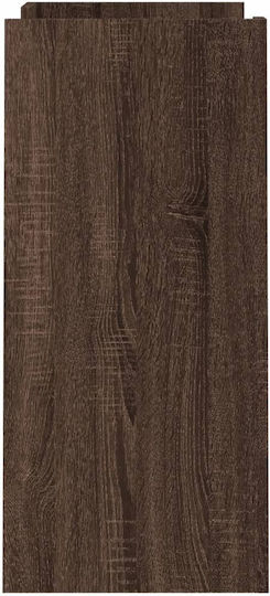 Βιβλιοθήκη Καφέ 73.5x35x75εκ.