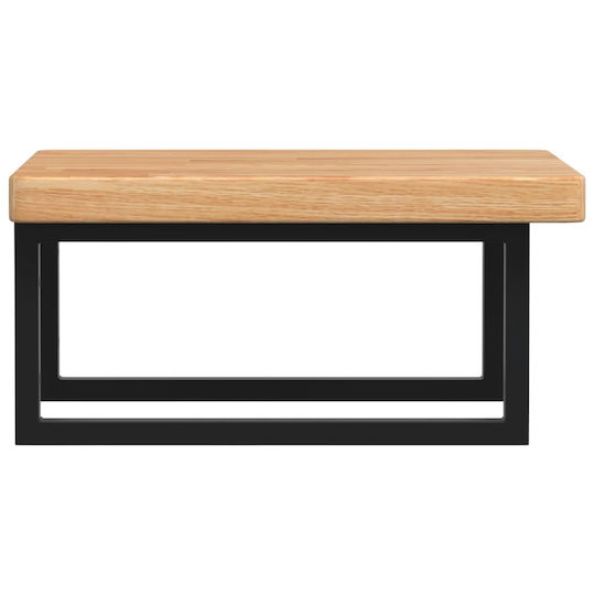 vidaXL Πάγκος χωρίς Νιπτήρα Μ50xΒ50xΥ4cm Καφέ