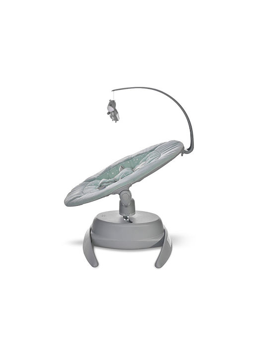 Lorelli Electric Baby Relax Cradle Bella with Vibration Frosty Green Stars