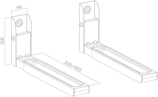 Microwave Oven Support Stand Dm Pro – Dm-6000m – 136043