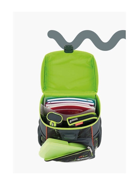 Herlitz School Backpack for Elementary Multicolour with Water Bottle Holder 16L