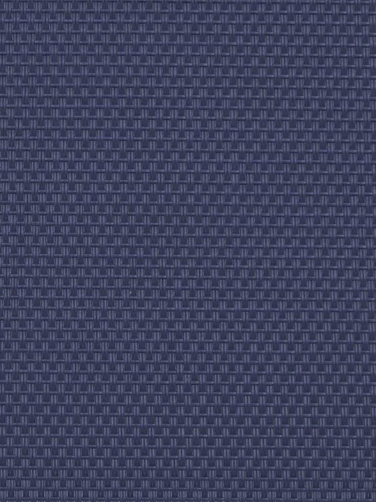 Liegestuhl Hölzernes mit Kissen Blau 170x66x33.5cm.