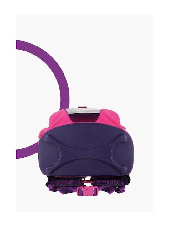 Herlitz School Bag Backpack Elementary, Elementary Multicolour with Water Bottle Holder 19Liters
