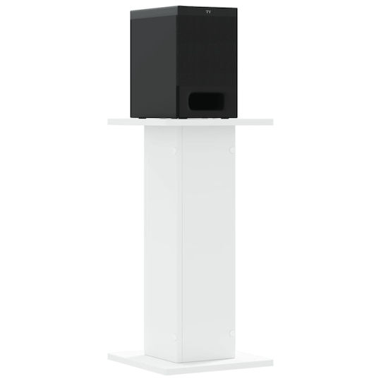 vidaXL Βάση Ηχείων PA ύψους 30-30cm σε Λευκό Χρώμα