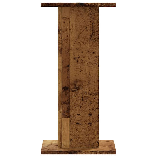 vidaXL PA Speaker Mount height 30-30cm in Brown Color