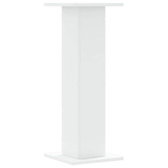 vidaXL Βάση Ηχείων PA ύψους 30-30cm σε Λευκό Χρώμα