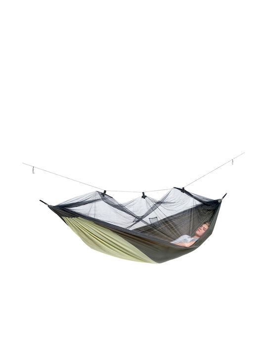 Amazonas Traveller Thermo Xxl Αιώρα King Size Υφασμάτινη Πράσινη 305x160εκ.