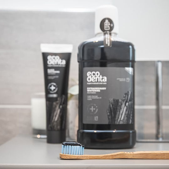 Ecodenta Паста за зъби с Активен Въглен и без Флуор за Избелване 100ml