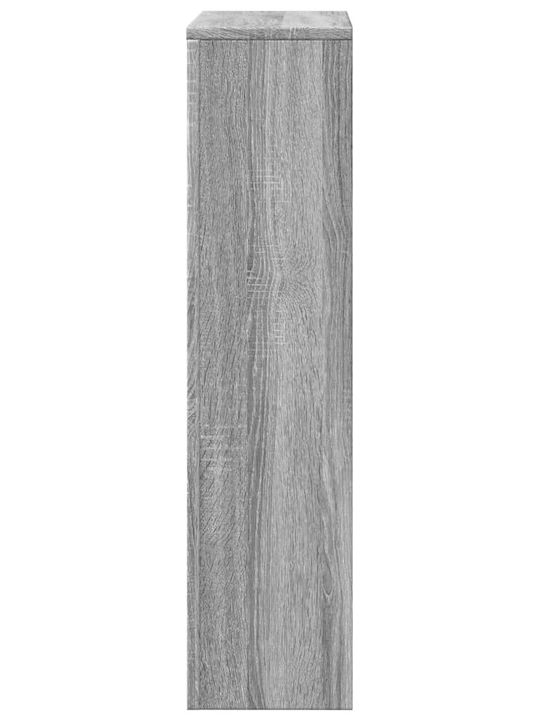 vidaXL Heizkörperabdeckung aus Spanplatte Grau 78x20x82cm