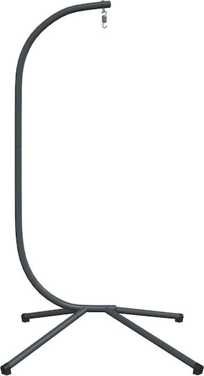 vidaXL Βάση Αιώρας Μεταλλική Ανθρακί 104x100x197cm