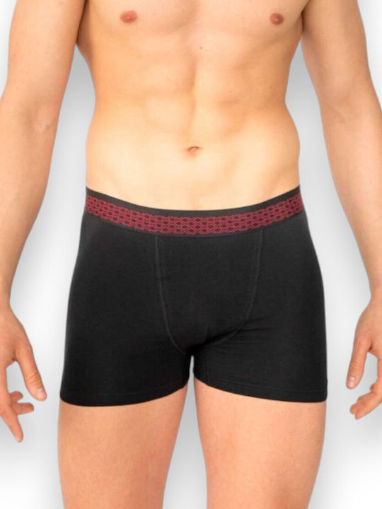 Slipuri pentru bărbați Black & Red 1Pachet