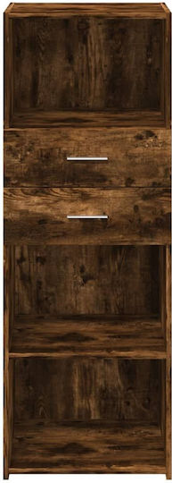 Brown Bookcase 45x42.5x124cm