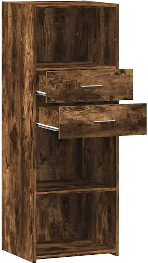 Brown Bookcase 45x42.5x124cm