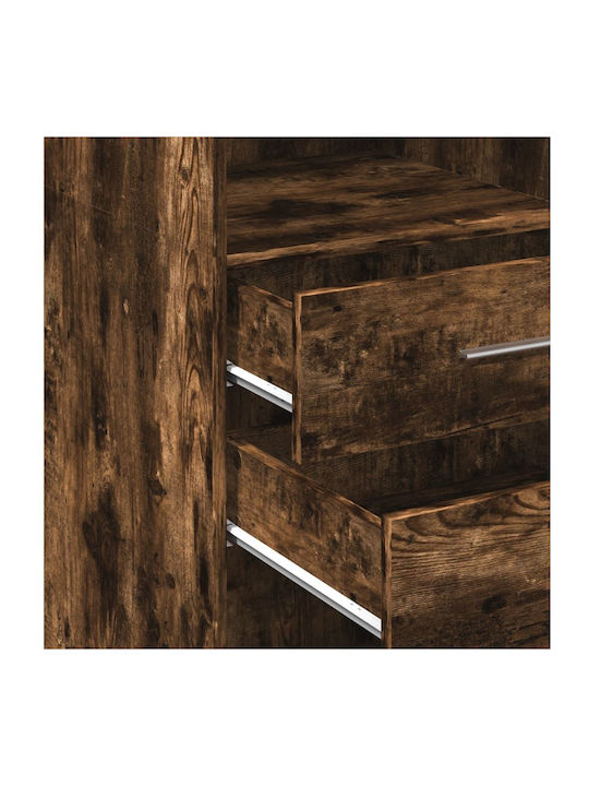 Βιβλιοθήκη Καφέ 45x42.5x124εκ.