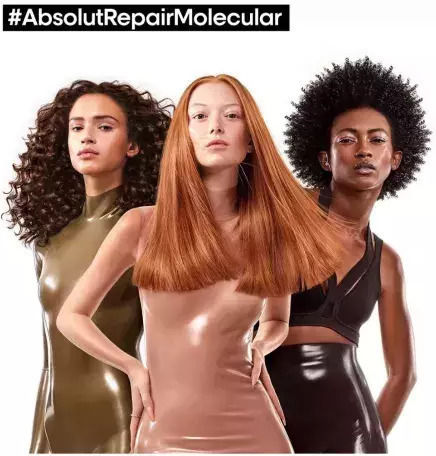 L'Oréal Professionnel Absolut Repair Molecular Hair Mask for Repairing with Peptides 100ml