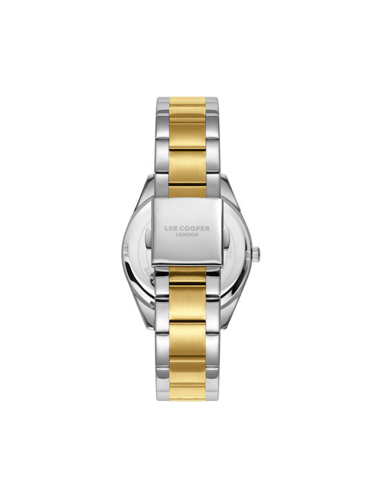 Lee Cooper Uhr mit Gold Metallarmband