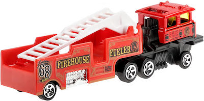 Mattel Truck Hot Wheels Track Stars Trailers Firehouse Fueler for 3++ Years