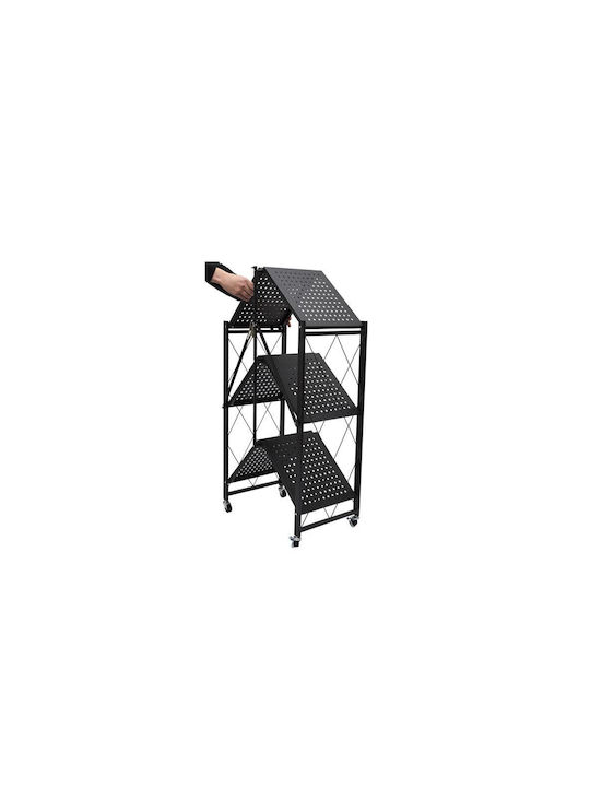 Bookcase Metallic 71x86x34cm