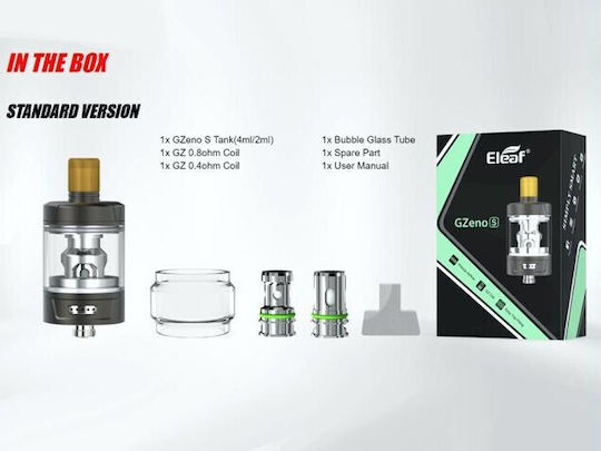 Eleaf Атомайзер за Електронни Цигари 4мл Сребрист