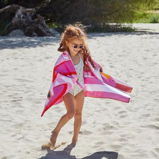 Dock & Bay Kinder-Strandtuch Rosa