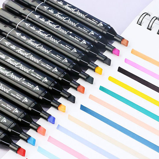 Double Drawing Markers Double Tip Set 80pcs