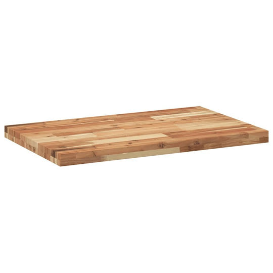 vidaXL Countertop without Sink L120xW50xH4cm Coffee