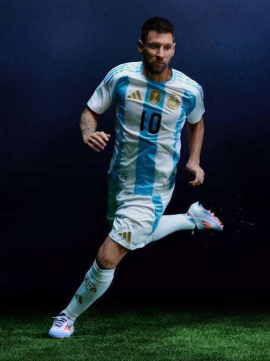 adidas F50 Elite Football Shoes with Cleats Cloud White / Solar Red / Lucid Blue
