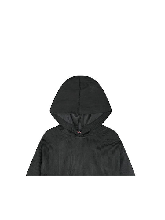 Energiers Kids Sweatshirt with Hood Black