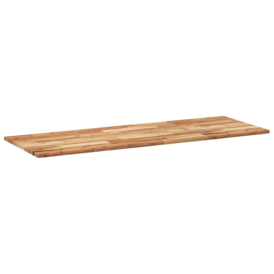 vidaXL Waschtisch ohne Waschbecken L120xB50xH2cm Coffee