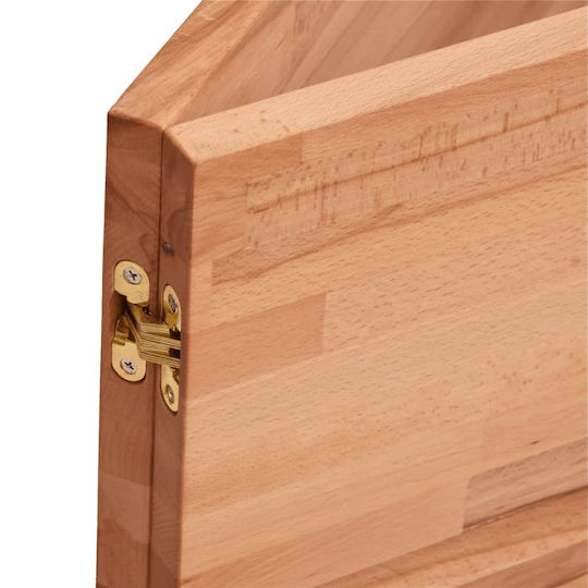 vidaXL Waschtisch ohne Waschbecken L150xB55xH2.5cm Coffee