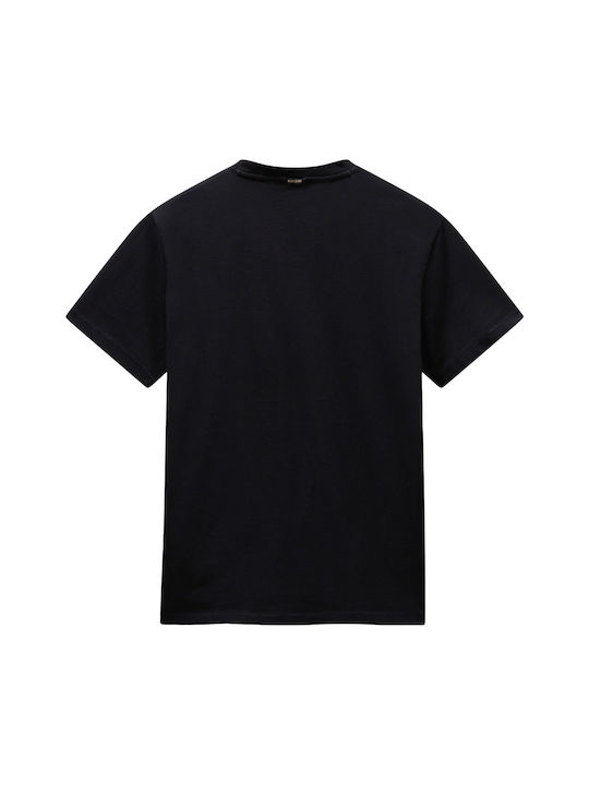 Napapijri Men's Short Sleeve Blouse BLACK