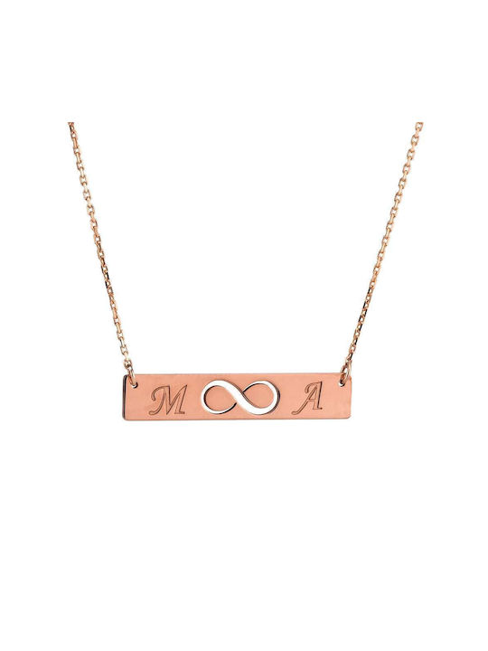 Goldsmith Necklace Infinity from Silver